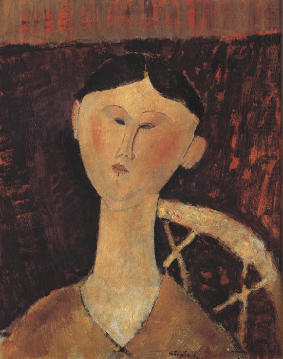 Amedeo Modigliani Portrait of Mrs.Hastings (mk39) china oil painting image